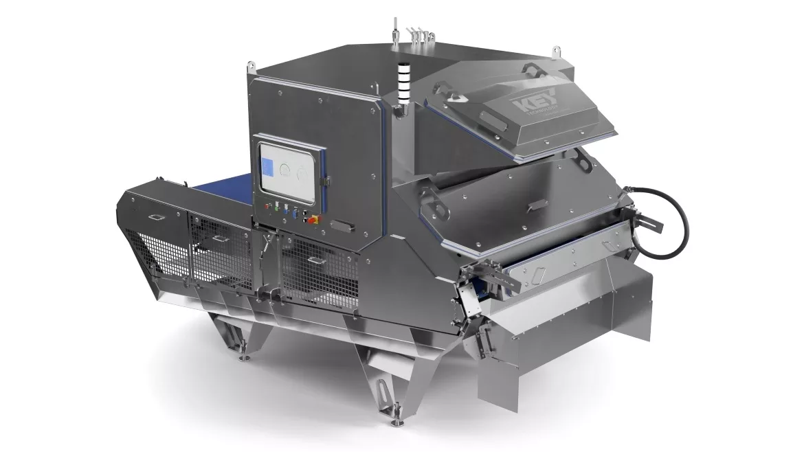 Key Technology COMPASS Belt-Fed Optical Sorter