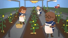 Mars Peanut Greenhouse