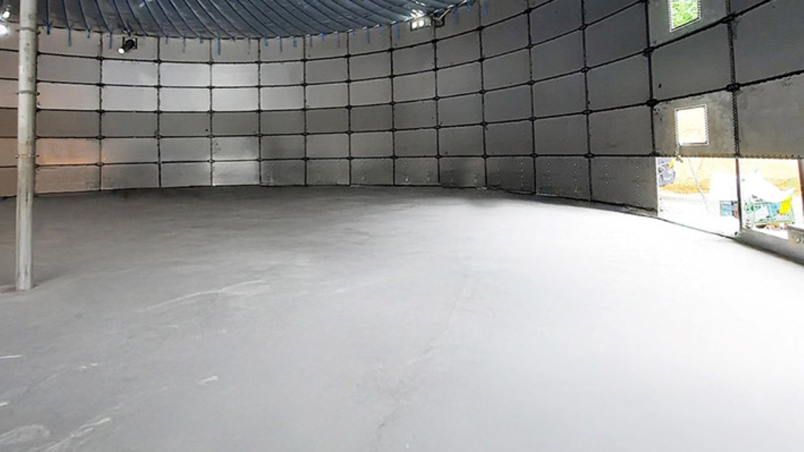 Inside of WELTEC Beef Producer Biomethane Plant