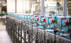 Heineken silver crates