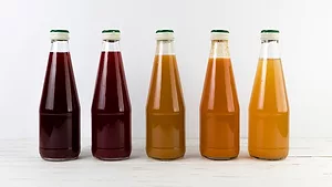 Natural bottled beverages