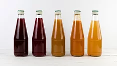 Natural bottled beverages