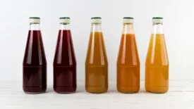 Natural bottled beverages