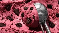 ice cream with scoop