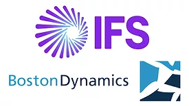 IFS and Boston Dynamics logos