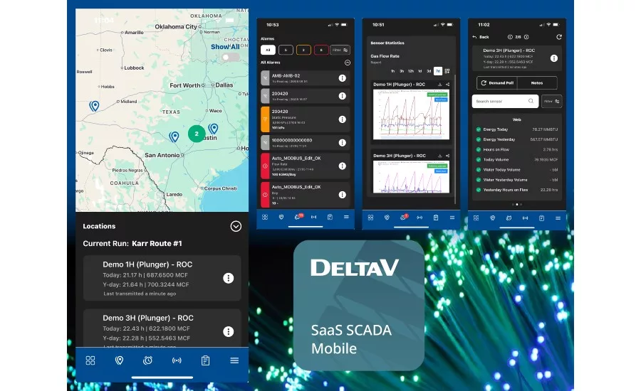 DeltaV SaaS SCADA Mobile App