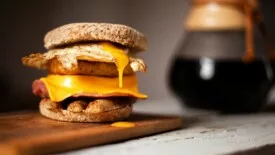 breakfast sandwich