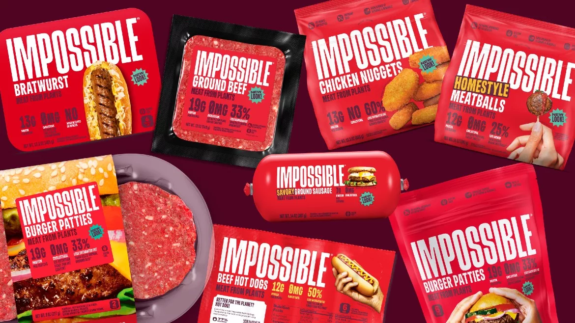 Impossible meat product portfolio