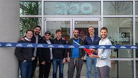 Little Sesame Ribbon Cutting