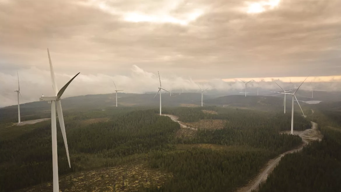 Mars Sweden wind farm