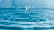 water drop with ripple