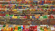 Grocery store aisles