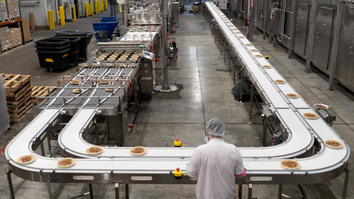 Gardner Pie pre-oven line