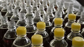 Bottles with caps