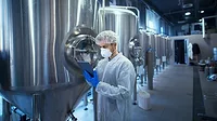 Dairy factory worker