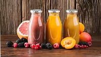 bottled fruit juice