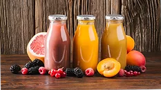 bottled fruit juice