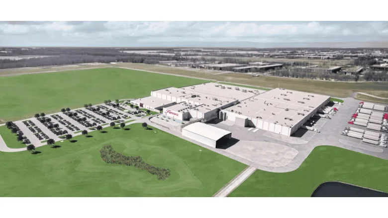 Ferrara Candy Company's new plant.