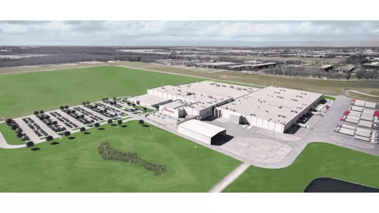 Ferrara Candy Company's new plant.