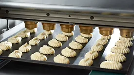 Extruded cookies
