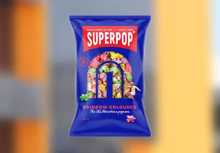 Superpop Popcorn Smart Packaging