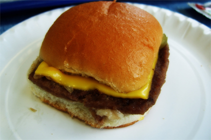 Scientists serve lab-grown stem cell burger