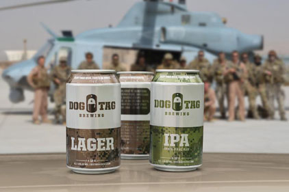 Dog Tag Brewing cans honor fallen heroes