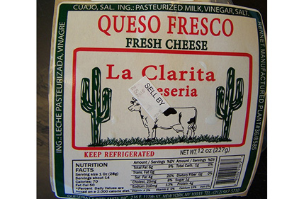 Cheese recalled for Staphylococcus aureus risk