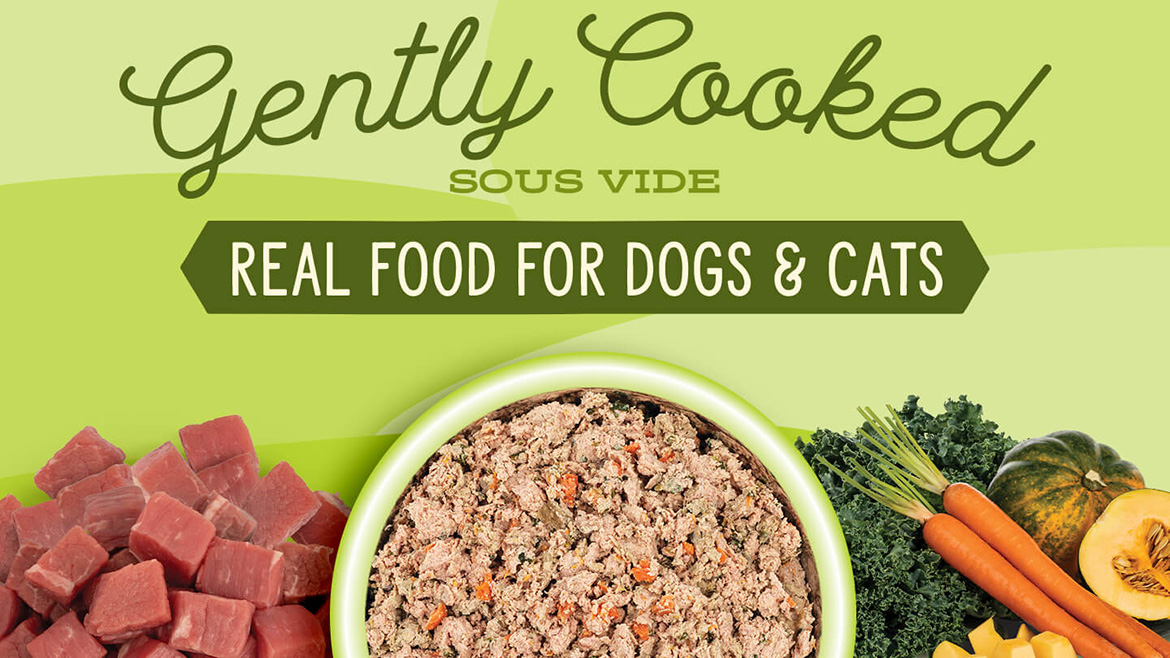 Gently Cooked line of fresh pet food