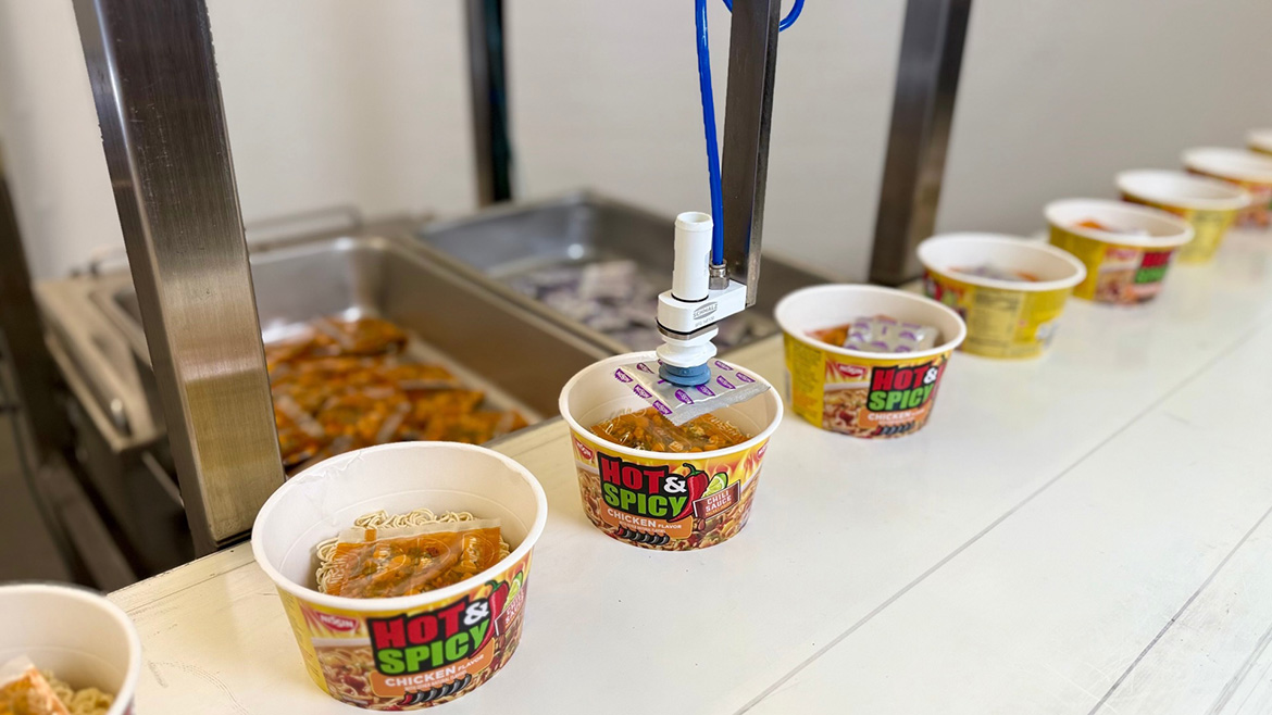 Chef Robotics pick-and-place