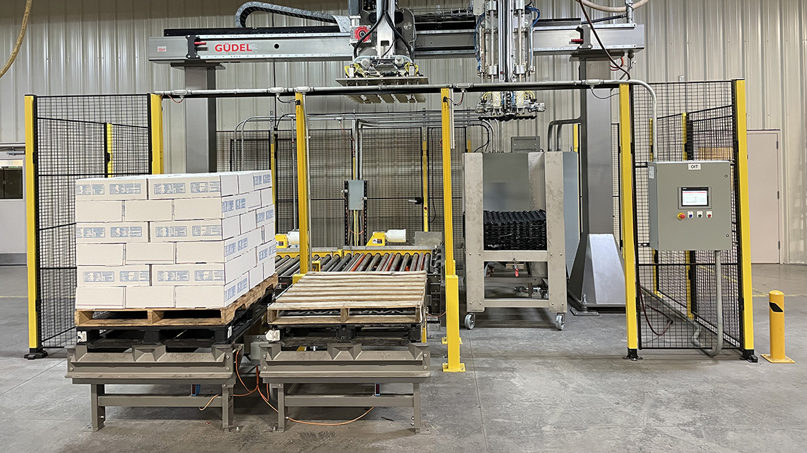 Mesh Automation palletizing system