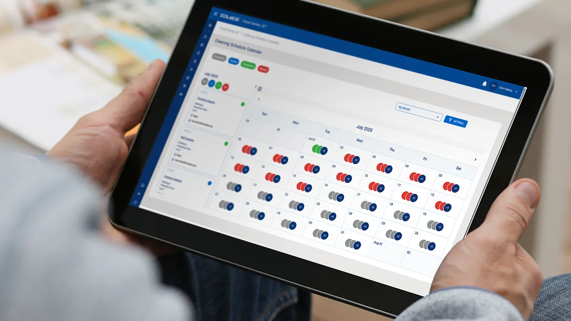 Ecolab Cleaning Schedule Calendar