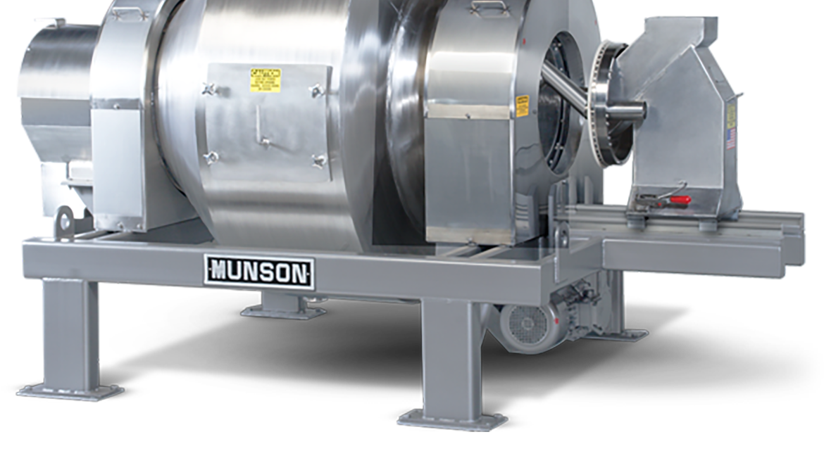 Munson Rotary Batch Mixer on a white background.