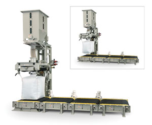 The National Bulk Equipment bulk bag filler