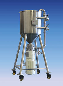 Ross inline high-shear mixers