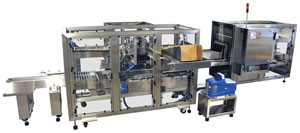 the Polypack intermittent motion tray loader-former