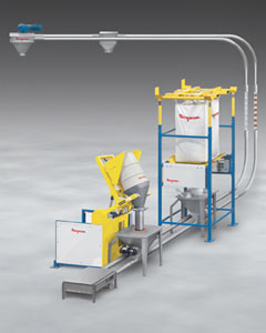 The Flexicon Flexi-Disc tubular cable conveyor