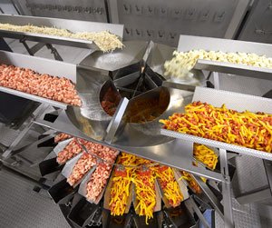 The heart of Tastee Choice's new line is the Ishida CCW-R-224 waterproof blending weigher