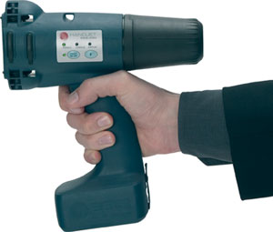 The EBS-250 HandJet handheld printer