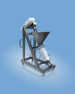 The seepex SST vertical hopper progressive cavity pump