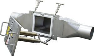 Industrial Magnetics' Pneumatic Line Housing Simple metal separation equipment bulk bag unloader