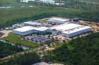 This distribution center was built in the Caribbean for local usage.