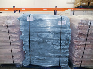 Detectamet's new detectable pallet wrap helps reduce food contamination caused by packaging materials.