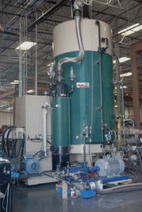 Breeder's Choice installed a new Clayton Industries steam generator, which produces 25 percent more output than its predecessor in the same footprint.