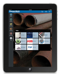 The T&B Mobile 2.0 iPad application