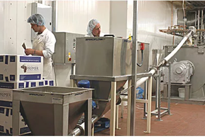 Flexible screw conveyor