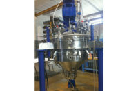 Cone central shaft dryer