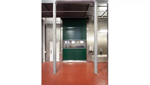 Automatic overhead door