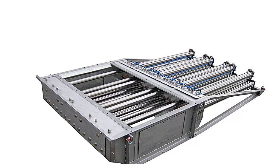 Sanitary grate magnets