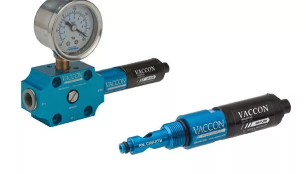 Vaccon RTM interchangeable Venturi cartridges